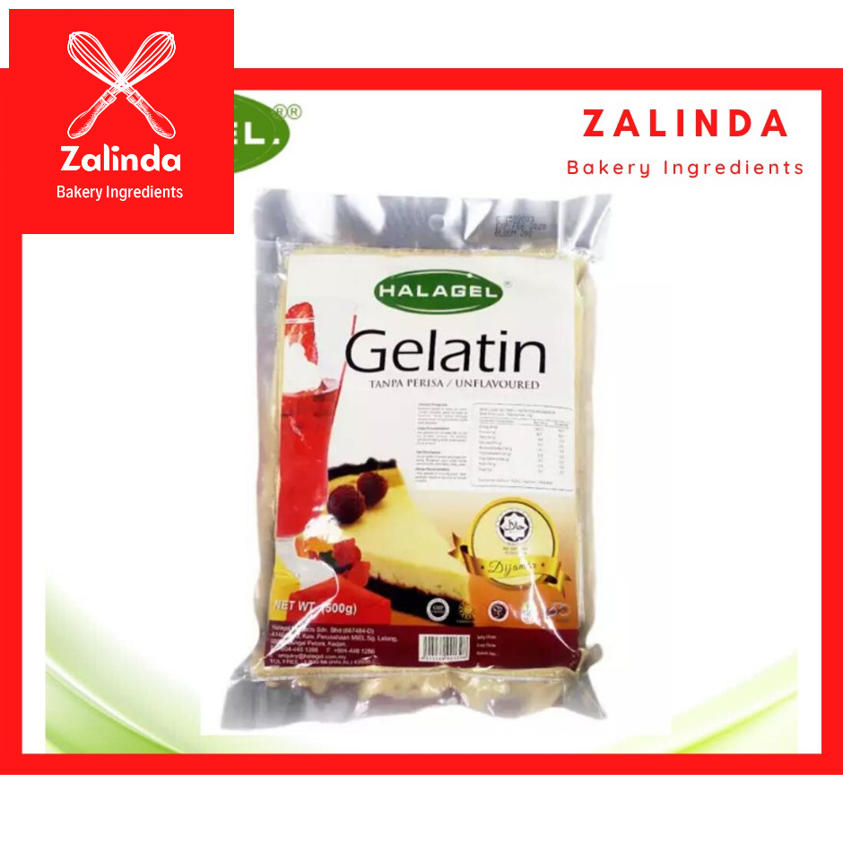 ฮาลาเจลเจลาติน (HALAL) 50gm 100gm 250gm