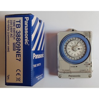 TB38809NE7 : นาฬิกาตั้งเวลา 1NO 20A 220V R300H  PANASONIC