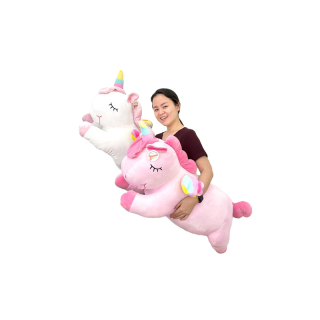 🦄 ตุ๊กตายูนิคอร์น ตุ๊กตายูนิคอร์นตัวใหญ่ ตุ๊กตายูนิคอร์นยักษ์ 25/35/45นิ้ว