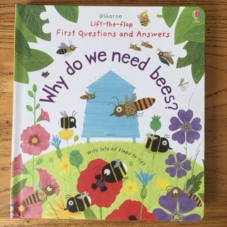 Usborne lift the flap Q&amp;A why do we need bees?