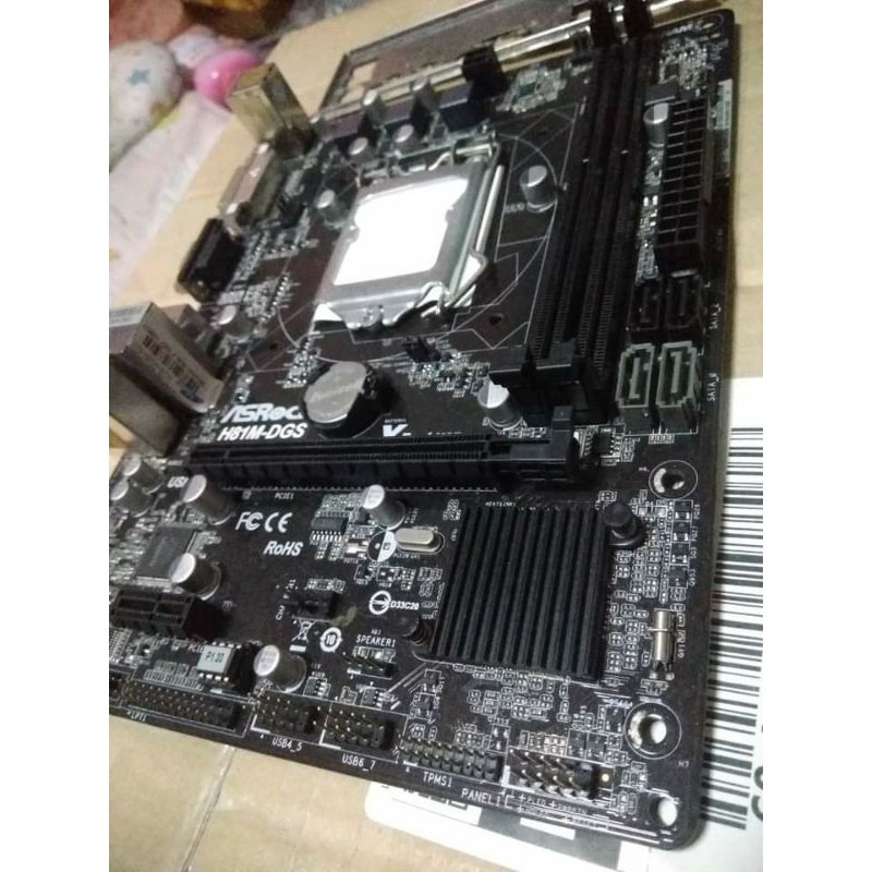 Mainboard Asrock H81M-DGS Socket 1155