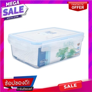 กล่องอาหารเหลี่ยม SUPER LOCK 6857 2.9 ลิตร ภาชนะใส่อาหาร FOOD CONTAINER MICRON SUPER LOCK 6857 2.9L