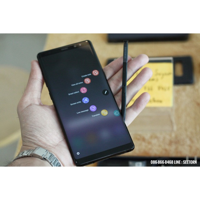 Samsung Note 8 ศูนย์ไทย มือสอง ประกันเหลือๆ ยกกล่อง
