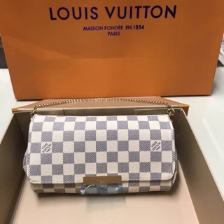 กระเป๋า LV damier Eva clutch กระเป๋าคลัช ใบเล็กเหมาะทั้งถือ ทั้งสะพาย เกรดHi-end1:1 รูปถ่ายงานขายจริงค่ะ