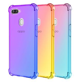 เคสโทรศัพท์มือถือแบบนิ่ม ไล่โทนสี สําหรับ OPPO A5S A7 AX7 A12 A12E A9 A5 2020 A15 A53 A32 A33 A53S