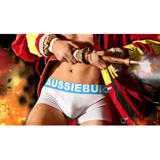 กางเกงในชาย Aussiebum สีขาวขอบฟ้า