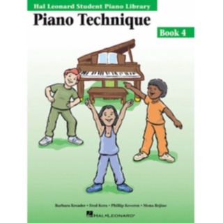 หนังสือเรียนเปียโน PIANO TECHNIQUE BOOK 4 Hal Leonard Student Piano Library