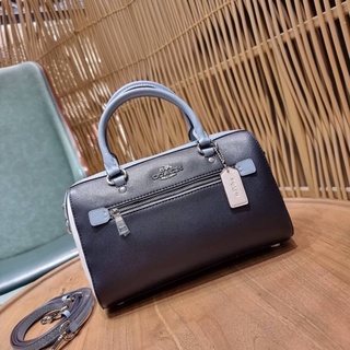 COACH C4081 ROWAN SATCHEL IN COLORBLOCK