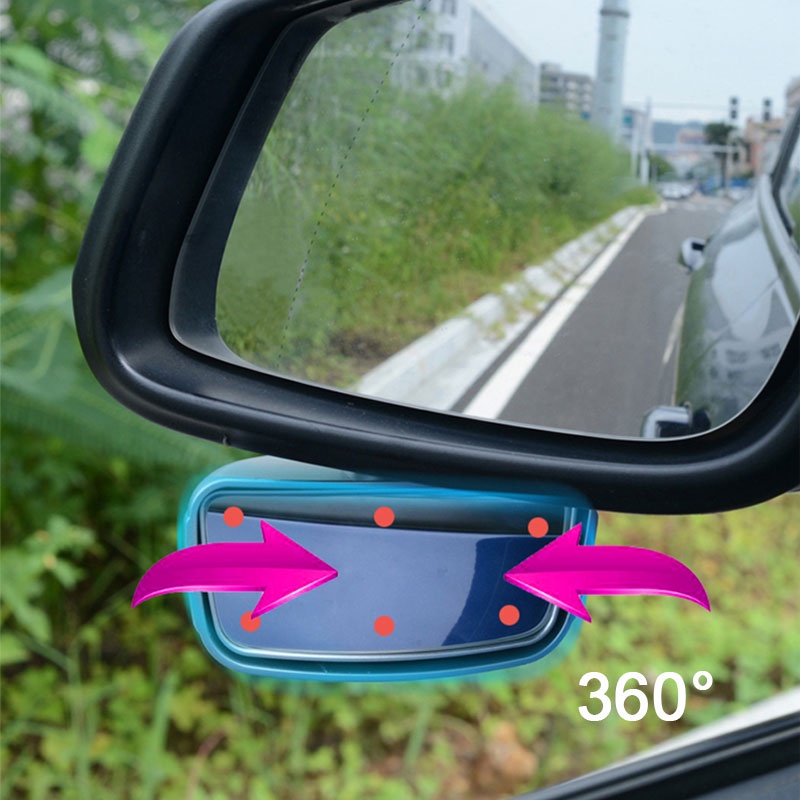 กระจกมองหลังรถยนต์ Hd ปรับได้ 360 องศา มุมกว้าง นูน จุดอับสายตา เพื่อความปลอดภัย อุปกรณ์เสริมในรถยนต์ กระจกมุมอับ ราคา ถูกที่สุด ดีลบีเคเค แกลเลอรีภาพที่ 4