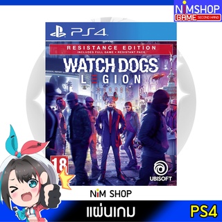 (มือ2) PS4 : Watch Dogs Legion แผ่นเกม มือสอง สภาพดี