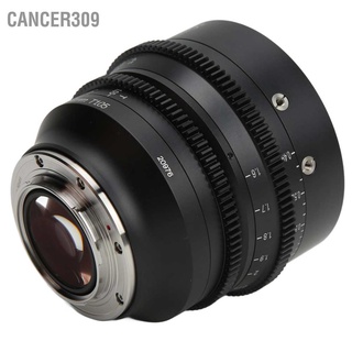 Cancer309 7artisans Cinema Lens Optical Glass 13 Blades Manual Focus Camera Large Aperture 50mm T1.05 for FX