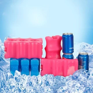 SOME❥Reusable Ice Brick Ice Block Ice Pack Cooler Milk Storage For Cooler Bag