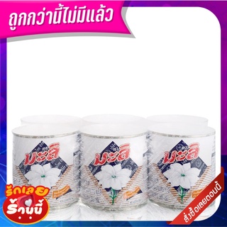 มะลิ ผลิตภัณฑ์นมข้นหวาน 380 กรัม x 6 กระป๋อง Mali Sweetened Condensed Milk Product 380g x 6 Cans