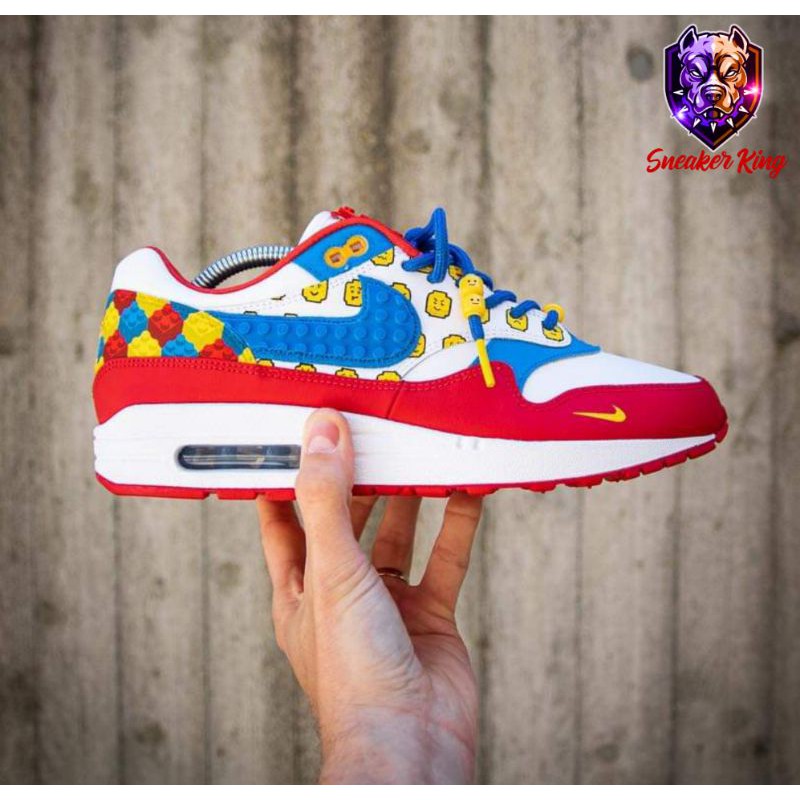 nike air max 1 lego bricks on kicks