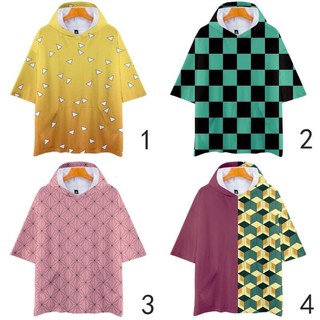 🎀พร้อมส่ง🎀เสื้อฮู้ด เสื้อหมวกดาบพิฆาตอสูร Anime Demon Slayer, kimetsu no yaiba🎀มีหลายขนาด เนื้อนุ่ม น่ารัก น่าใส่สุดๆจ้า