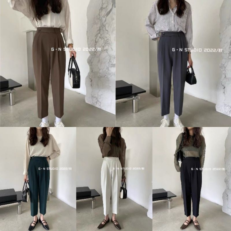 กางเกงสํานักงาน Leona