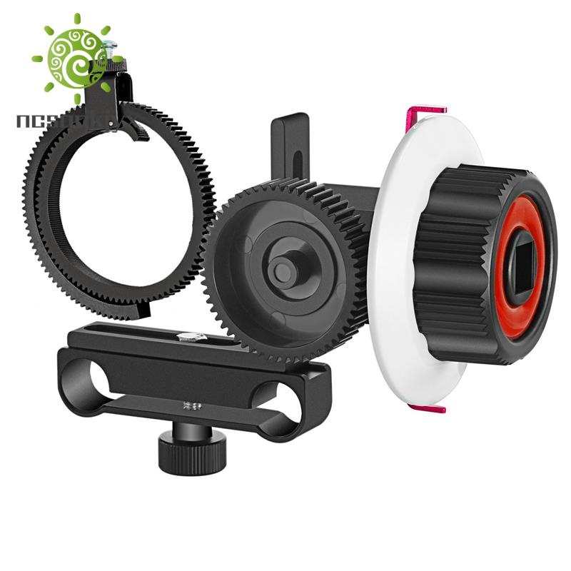 Vd-F0 กล้อง Follow โฟกัส 15 มม. พร้อมเกียร์วงแหวนสําหรับกล้อง Canon & Dslr
