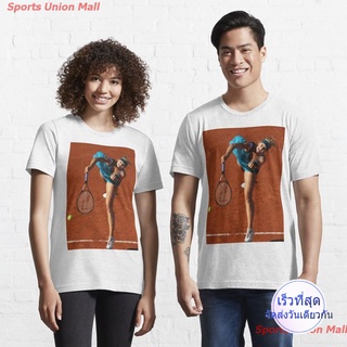 เสื้อยืดเท่ๆ เทนนิส มาเรีย ชาราโปวา ขบขัน ขบขัน หิน ผู้ชาย เสื้อยืด Wallpaper Sharapova Maria Essential T-Shirt