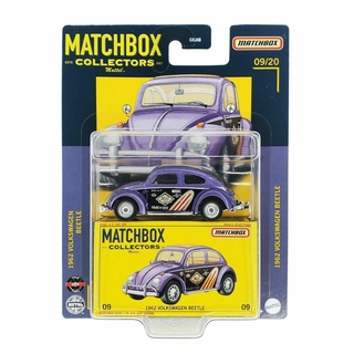 Matchbox โมเดลรถยนต์ 1:64 1962 Volkswagen Beetle สีม่วง VW 2021