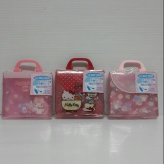 Sale !! กระดาษโน๊ตพร้อมกล่องเก็บหูหิ้ว sanrio