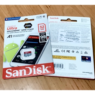 Sandisk Ultra microSDHC 32GB 653X ของแท้