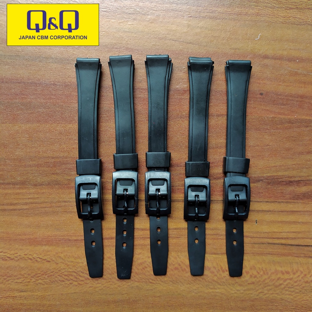 PArt Strap สายยาง 12mm Q&q Qq Qnq Strap 12mm