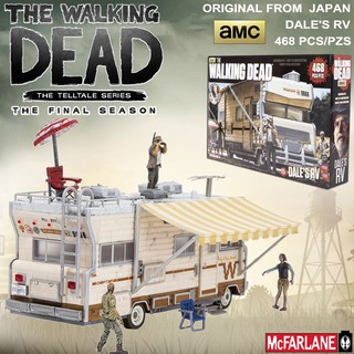 Model Figma งานแท้ Original ฟิกม่า The Walking Dead เดอะวอล์กกิงเดด DALES รถ RV Construction Building Set 468 pcs/pzs