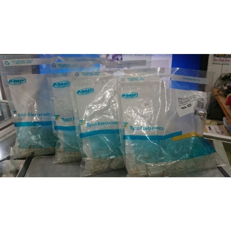 RJ45 AMP Cat5 Connector RJ 45 Connector