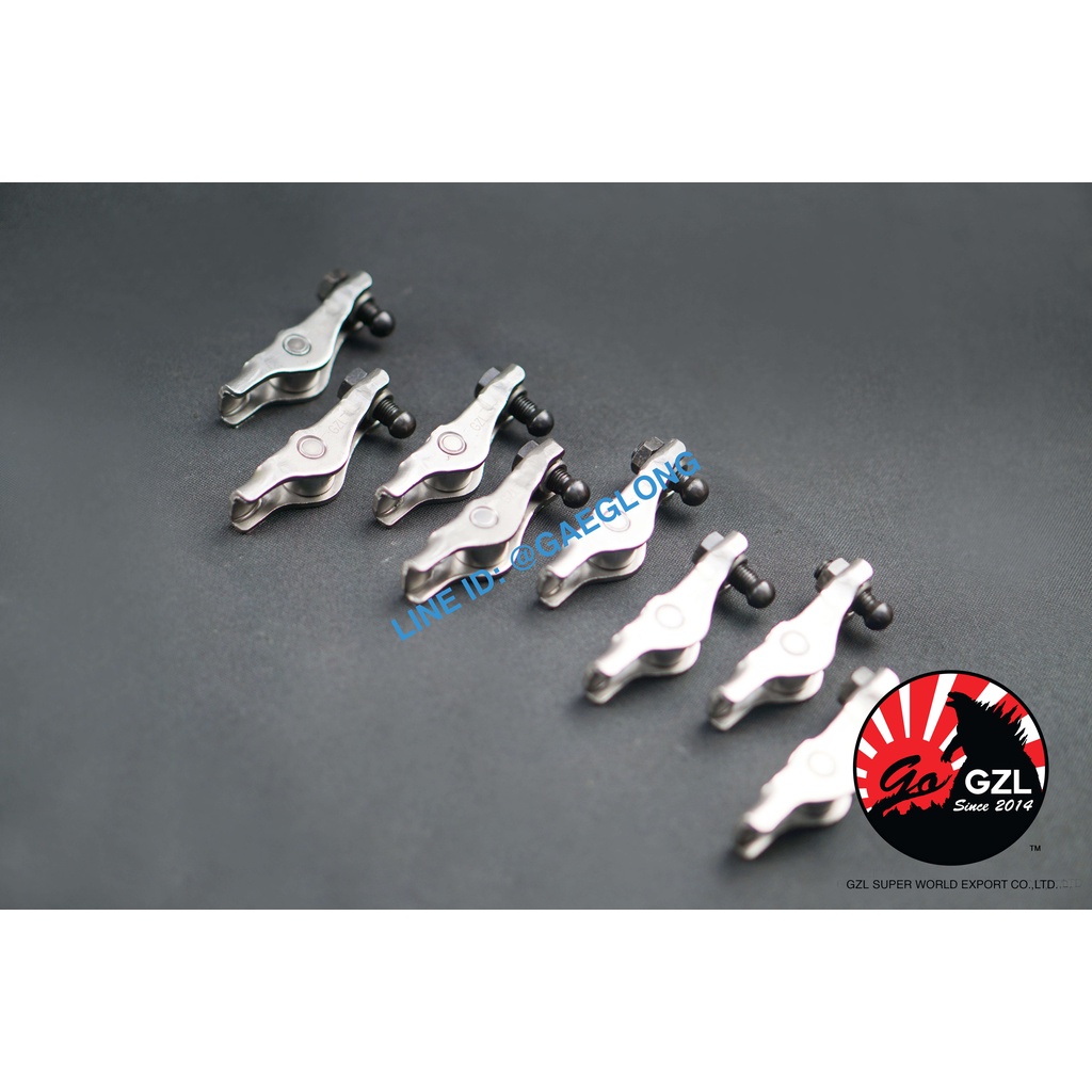 (ยกชุด) กระเดื่องวาล์วใหม่ TRITON 4D56U 2,500cc 4 CYLINDERS 16 VALVES ROCKET ARM SET อะไหล่รถยนต์ mi