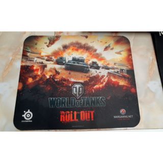 แผ่นรองเม้าส์ QCK mini X World of tanks