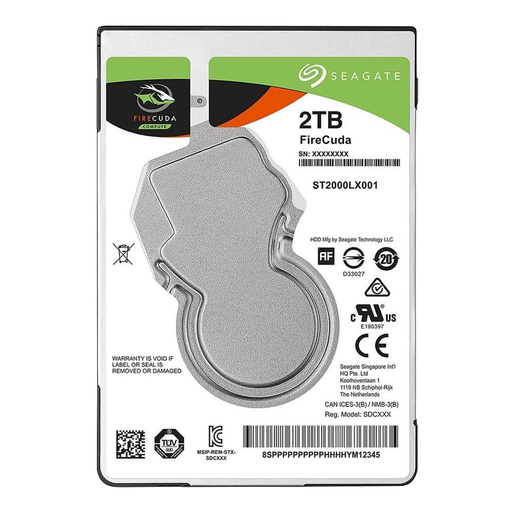 SEAGATE HDD - HARD DISK NOTEBOOK 2.0TB SATA 6GB 128 MB (ST2000LX001) (FIRECUDA)