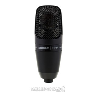 SHURE : PGA27-LC by Millionhead (ไมโครโฟนสำหรับงานบันทึกเสียง Condenser Microphone มีรูปแบบการรับเสียงแบบ Cardioid)