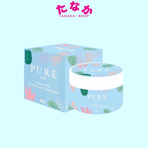 แท้ % ครีมเพียว ครีมทารักแร้ Pure Underarm Care 50 g. pure รักแร้ เพียวรักแร้