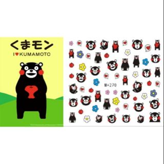 สติกเกอร์ติดเล็บkumamon