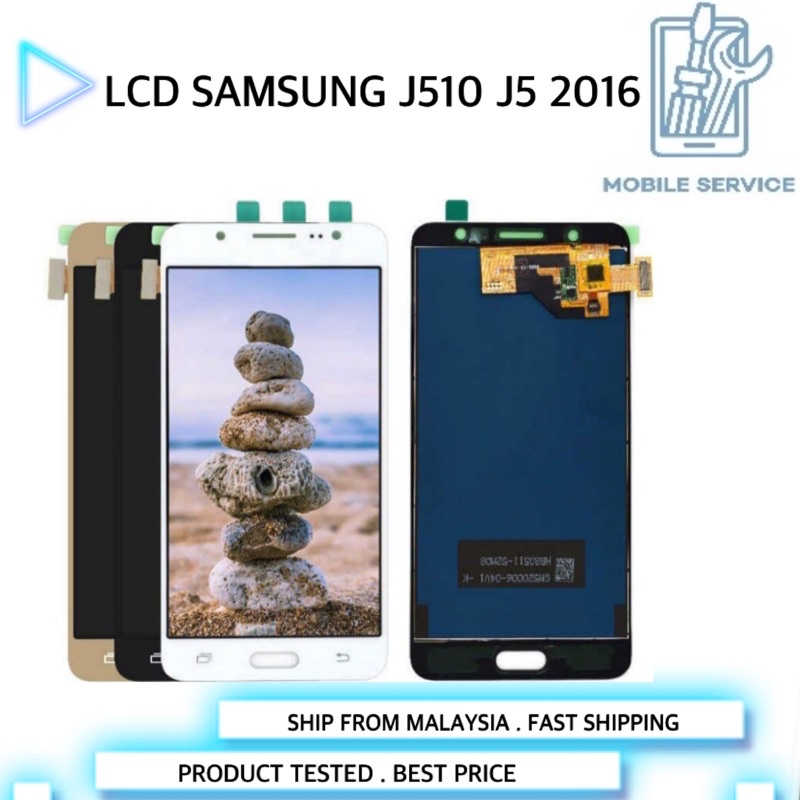 Samsung J5 2016 J510 จอแสดงผล Lcd หน้าจอสัมผัส Digitizer TFT