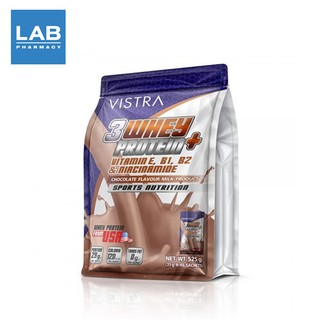 VISTRA 3 WHEY PROTEIN PLUS (CHOCOLATE) 35Gx15PC - วิสทร้า เวย์โปรตีน พลัส รสช็อคโกแลต