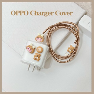 เคสป้องกันสายชาร์จ TPU สําหรับ Oppo reno 5 10w 18w 30w 33w 65w Oppo a76 a92 a53 a54 Reno7 6 5 4 K9 Pro X3 X2 f11pro