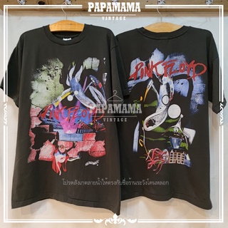 เสื้อยืดผ้าฝ้ายพิมพ์ลายขายดี [ PINK FLOYD ] The Wall Album promo shirt bootleg เสื้อวง เสื้อร๊อค พิงค์ฟอยด์ เสื้อวินเทจ