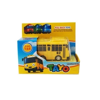 LITTLEX TAYO รถรถบัสสําหรับเด็ก ของขวัญวันเกิดตัวน้อย โมเดล Buses