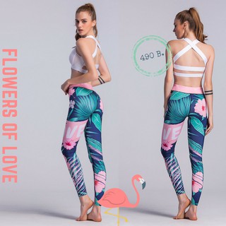 Leggings ลาย flowers of love