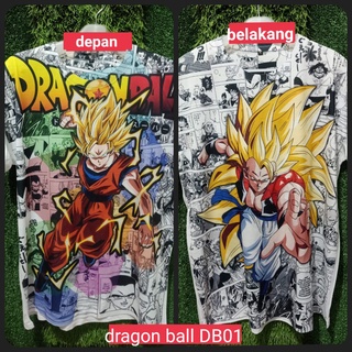 เสื้อยืด พิมพ์ลาย Behind Behind DRAGON BALL GOGETA FULLPRINT XXL ขนาดใหญ่ XXL