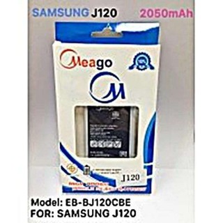 Meago  แบตเตอรี่ BATTERY SAMSUNG GALAXY J120 หรือ J1 2016 / ความจุ 2050 mAh  **ของแท้ รับประกัน**