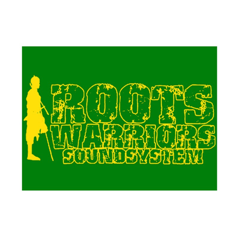 เสื้อยืดราสต้า Tee-Shirt Roots Warriors Sound System เสื้อยืดสีดำสกรีนลายนักรบ Roots Warriors Sound System #4