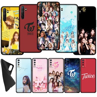 เคสซิลิโคนนิ่ม ลายโลโก้ Kpop TWICE AU42 สําหรับ Vivo Y21 Y33S Y21S Y5S Y20 Y30 2021 Y31 Y50 Y51