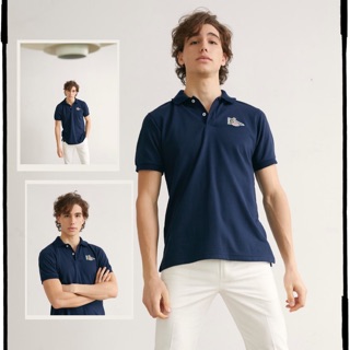 Mr.mask cotton pique polo