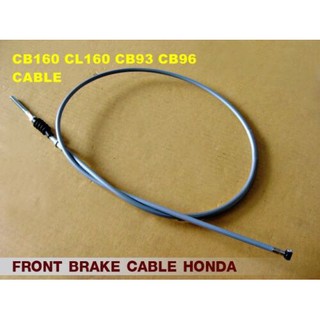 HONDA CB160 CL160 CB93 CB96 FRONT BRAKE CABLE LIGHT "GREY" // สายเบรก สายเบรกหน้า HONDA CB160 CL160 CB93 CB96 สีเทา