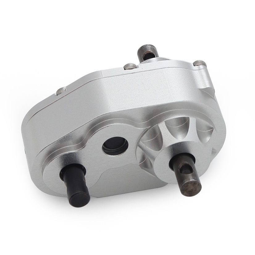 Cnc โลหะ D90 เกียร์ความเร็วสูงเกียร์ Transfer สําหรับ 1/10 RC รถ RC4WD Gelande II FJ40 G2 D110 DefenderTF2