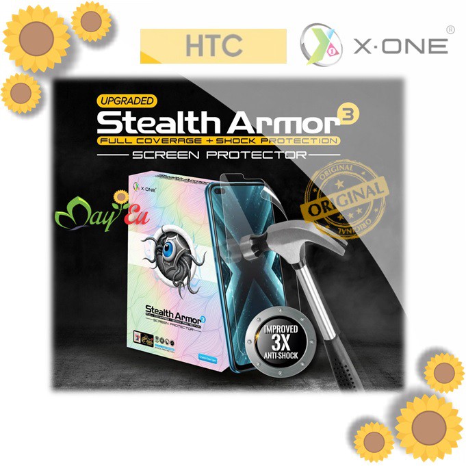 HTC Desire 10 12 Compact Plus U U11 U12 U19e Play Ultra Eyes Life One X9 X-One Stealth Armor 3 ฟิล์ม