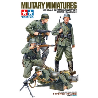 โมเดลประกอบ Tamiya 1/35 TA35293 GERMAN INFANTRY SET