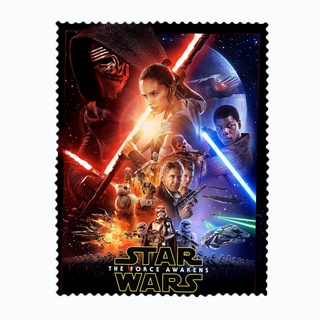 สั่งทำ ผ้าเช็ดแว่นตา ผ้าเช็ดแว่น ผ้าเช็ดเลนส์ ผ้าเช็ดจอ Star Wars The Force Awakens 7 สตาร์ วอร์ส อุบัติการณ์แห่งพลัง